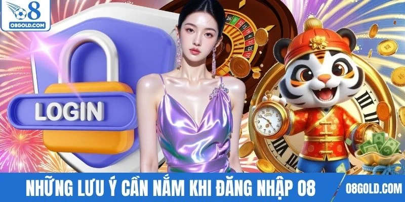 Những lưu ý cần nắm khi thực hiện đăng nhập O8